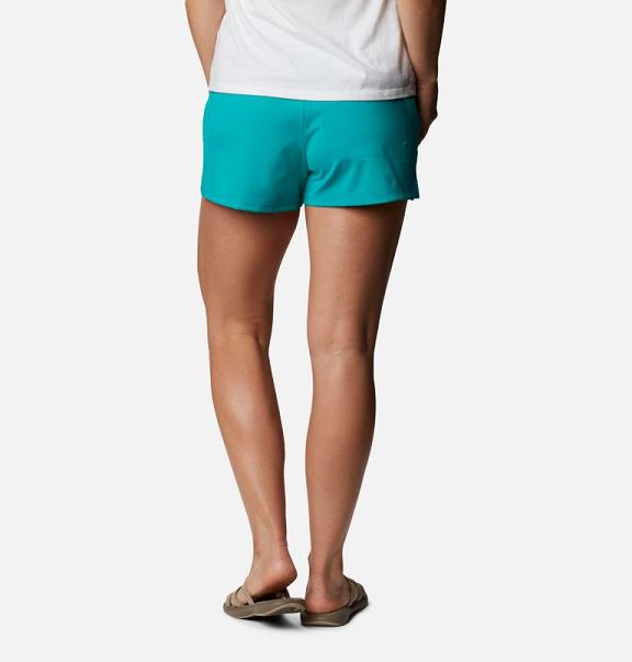 Columbia Sandy Creek Shorts Blue For Women's NZ49821 New Zealand